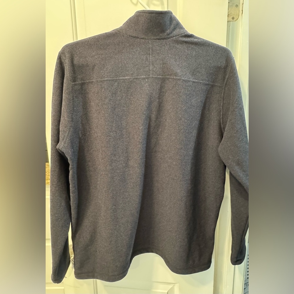 The North Face 1/4 Zip Fleece Pull Over Black Heather - Men’s size XL - Picture 2 of 3